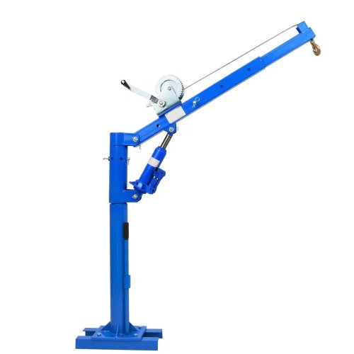 1000LBS Hydraulic Pick-up Crane With Winch 