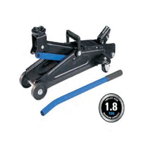 1.8T Trolley Jack 135-345mm,net weight 7.4kgs