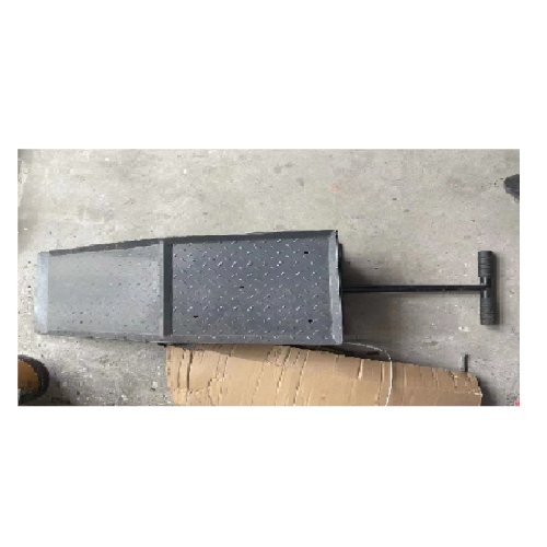 Heavy Duty Car Ramp With Two Wheels