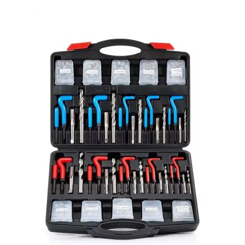 261 Pieces Metric and SAE Thread Repair Kit