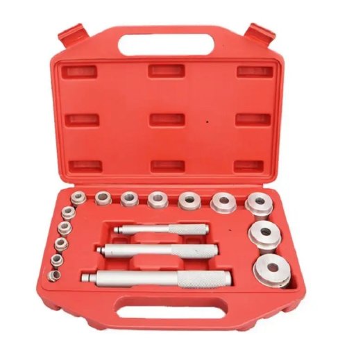 17pcs Small Bearing Extractor Bearing Pads Installation and Disassembly Tools Set Bearings Installer Auto Repairing and Maintena