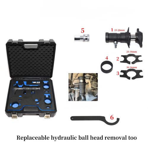 Replaceable Hydraulic Ball Head Removal Tool