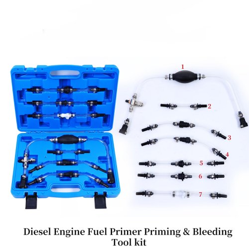 Diesel Engine Fuel Primer Priming & Bleeding Toolkit