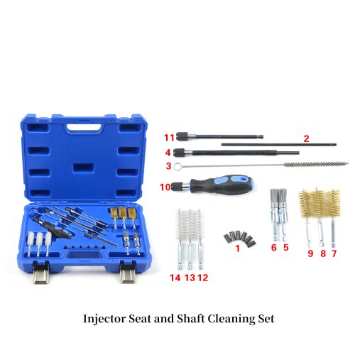 Injector Seat And Shaft Cleaning Set