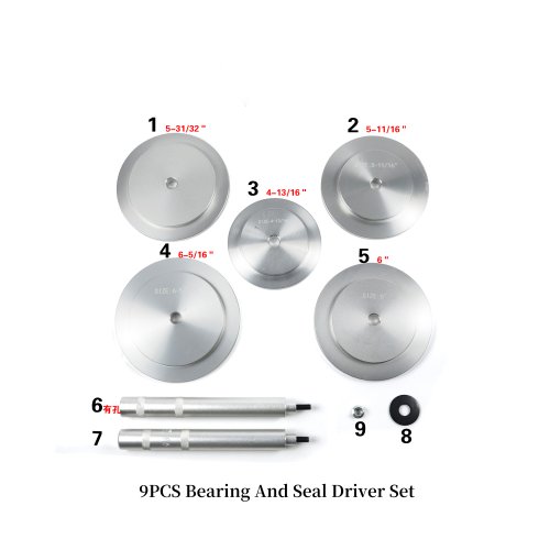 9PCS Bearing And Seal Driver Set