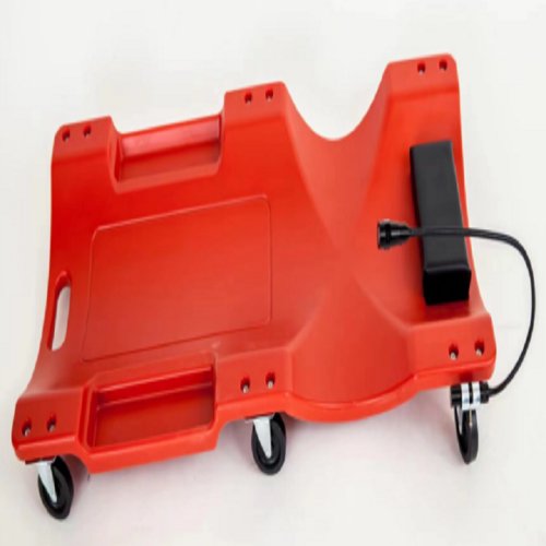 40" Plastic Creeper with Tool Box and Light