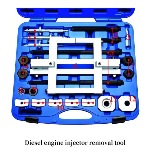Diesel engine injector removal tool