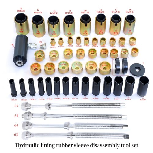 63PCS UNIVERSAL HYDRAULIC BUSH EXTRACTOR
