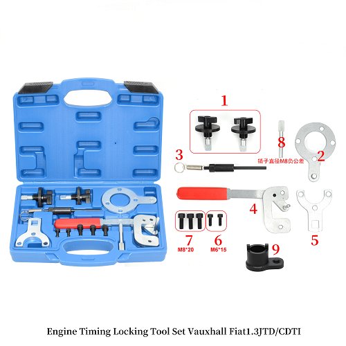 Engine Timing Locking Tool Set Vauxhall Fiat1.3JTD/CDTI