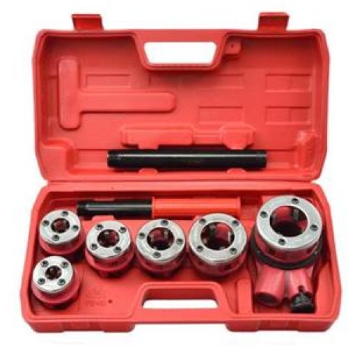 Ratchet Pipe Threading Set 6pcs from 1/4" to 1-1/4 in