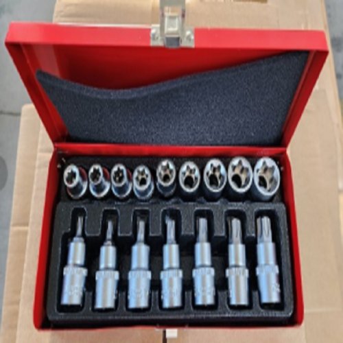 16 piece set of plum blossom batch head sleeve