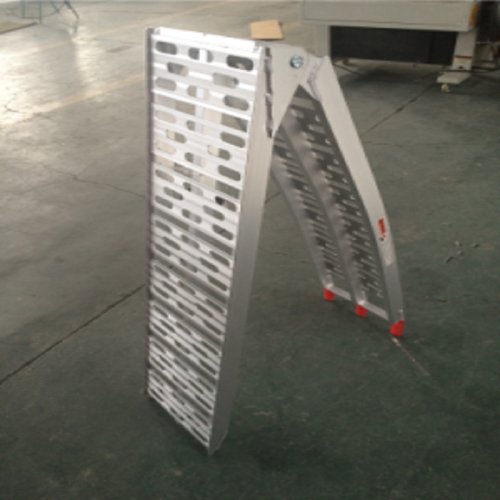 Striped panel ramp
