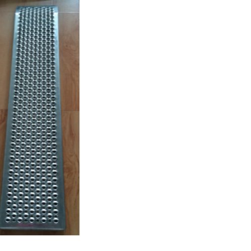 Aluminum plate with connecting plate