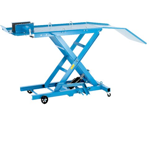 Motorcycle lift table