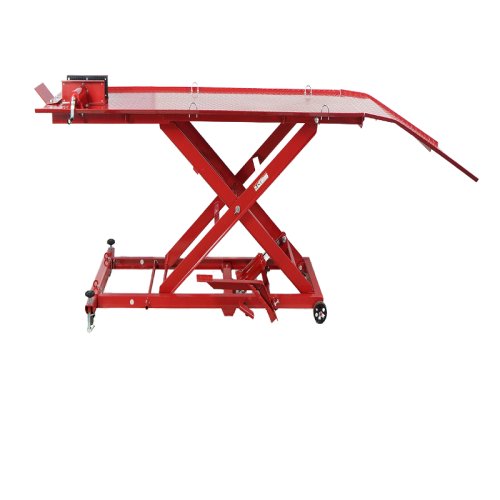 Motorcycle lift table