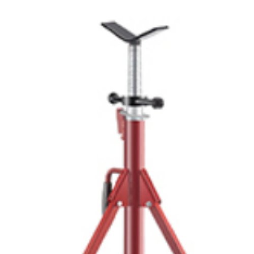 V-Head Low Pipe Stand with Mecanum Wheel