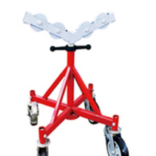 Heavy Duty Pipe Stand with Mecanum Wheel