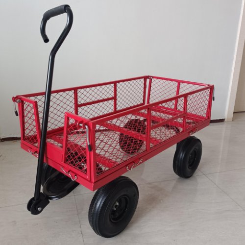 Traction flatbed truck