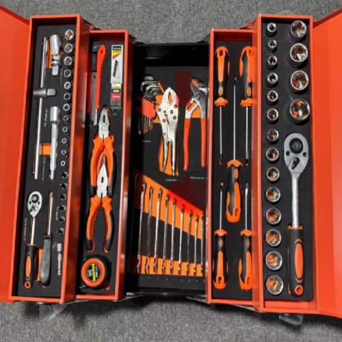85PCS TOOL SET WITH METAL BOX
