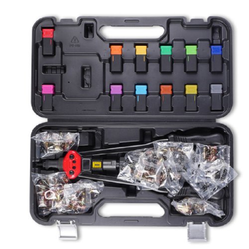 Manual nut rivet set