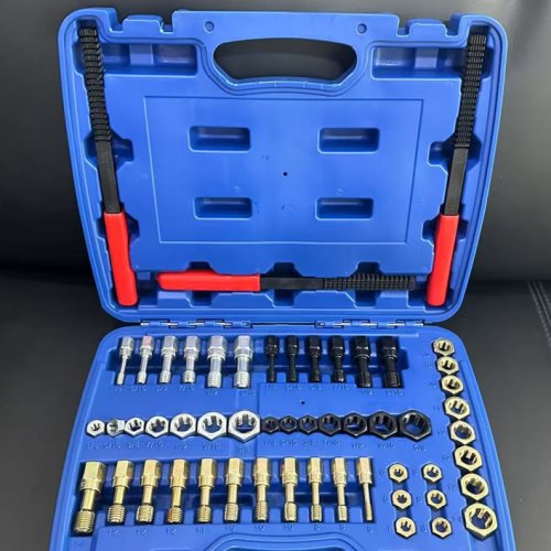 56 Piece Set of Thread Repair Tools