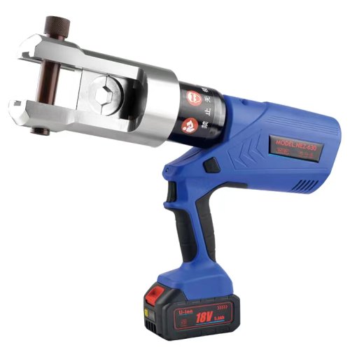 Rechargeable hydraulic pliers (continuous crimping)