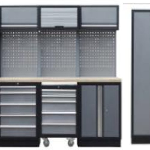  19PC Combination Tool Cabinet