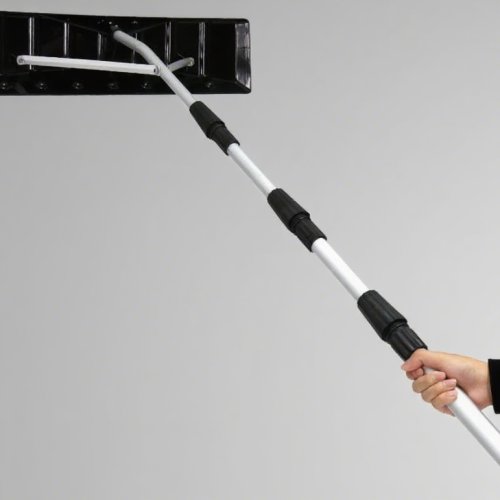 Plastic Head Telescoping Snow Shovel Roof Rake 
