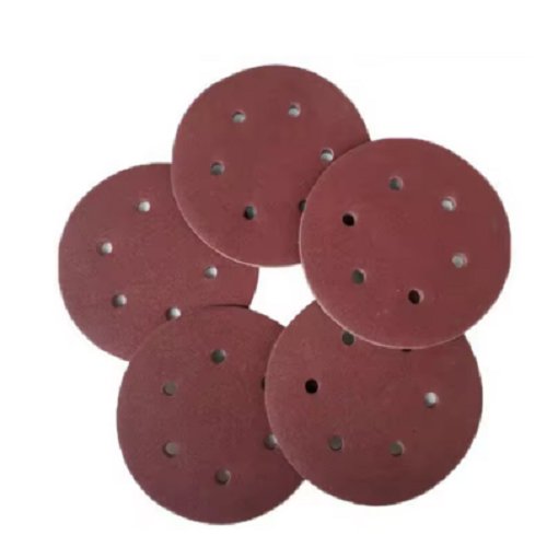 6 Holes Velcro Sanding Disc,225mm ,80#