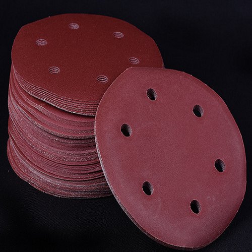 6 Holes Velcro Sanding Disc,225mm ,240#
