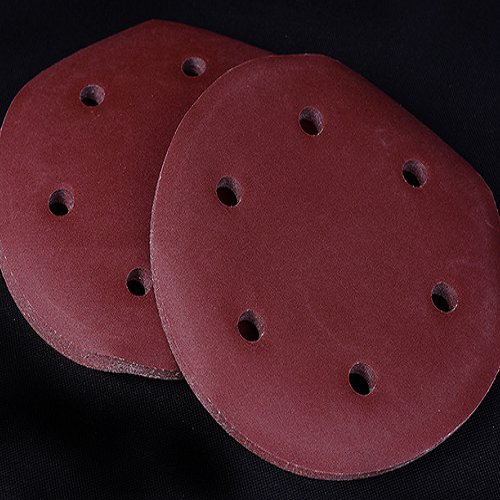 6 Holes Velcro Sanding Disc,225mm ,180#