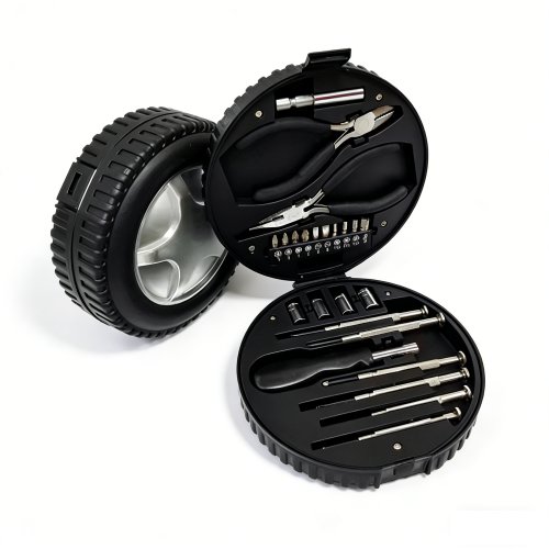 Tire-Shaped Tool Kit