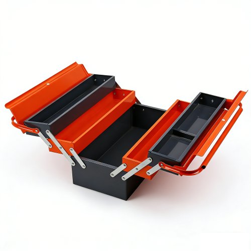 Cantilever Metal Toolbox