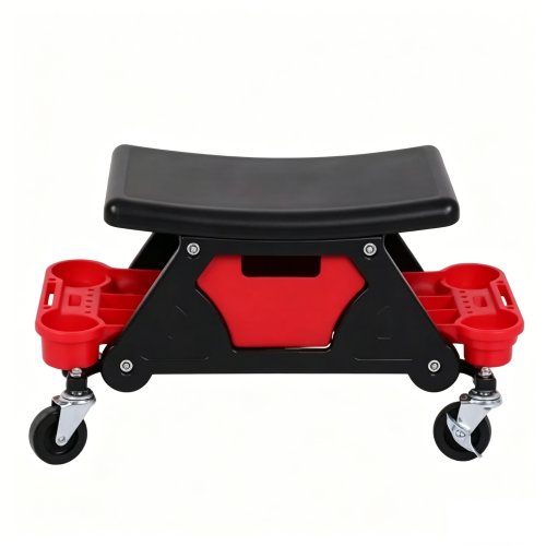 Rolling Mechanic Stool with Tool Tray