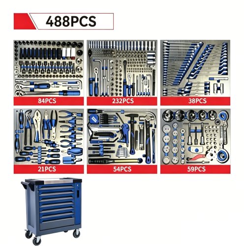 488pcs Combination Repair Tools Set