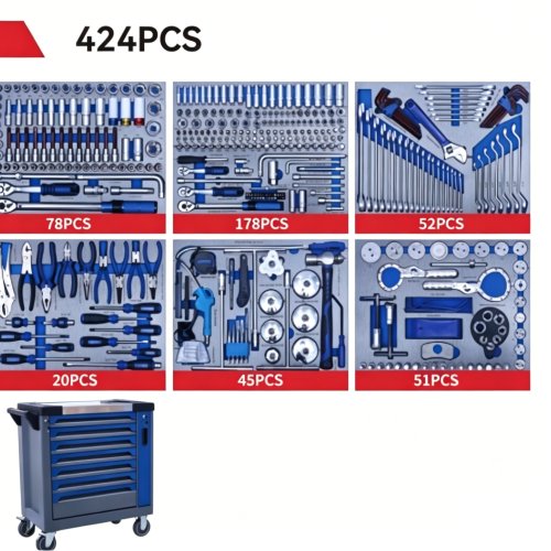 424pcs Combination Repair Tools Set