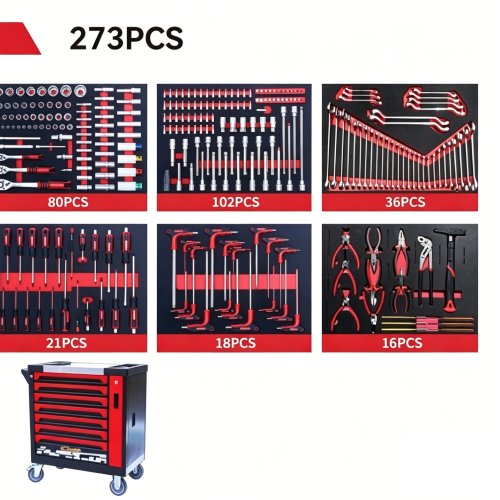 273pcs Combination Repair Tools Set