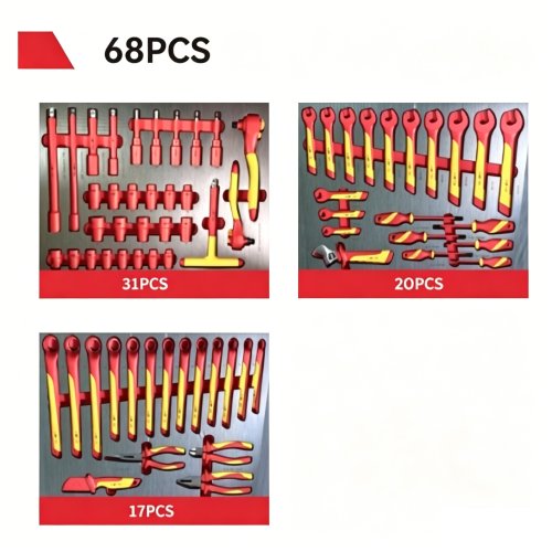 New Energy 68pcs Combination Repair Tools Set