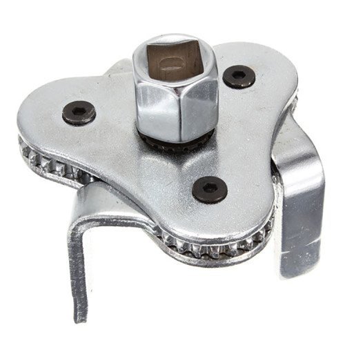 Adjustable 3-Jaw Flat Foot Oil Filter Wrench