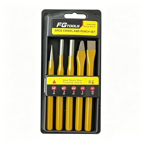 5PCS CHISEL AND PUNCH SET