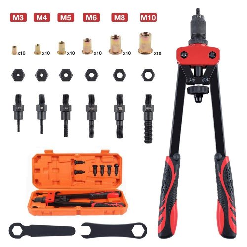 14" Gun, M3-M10 Hand Rivnut Tool Set