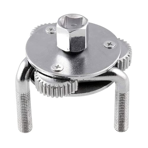 Adjustable 3-Jaw Oil Filter Wrench (Straight Type)
