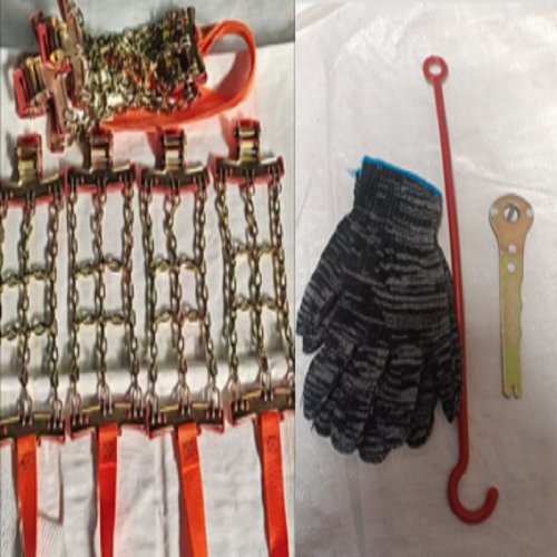 Single Grid Snow Chain Set