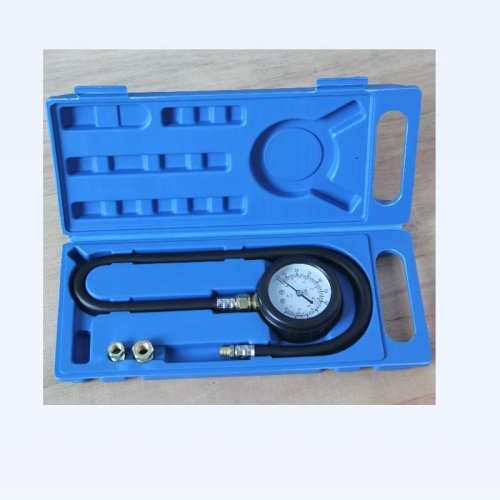 Single lever gasoline cylinder pressure gauge
